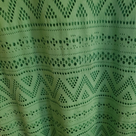 No Boundaries Green Lace Dress S Large - Picture 7 of 7